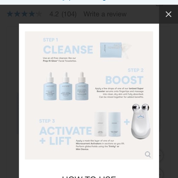 BRAND NEW NuFace Mini Lift and Sculpt Set - Picture 2 of 7